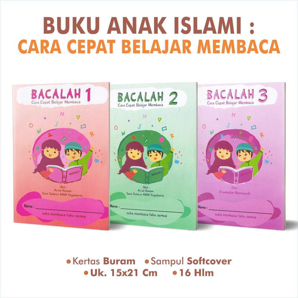 Jual Buku Cara Cepat Belajar Membaca Bacalah Jilid Sampai Shopee Indonesia