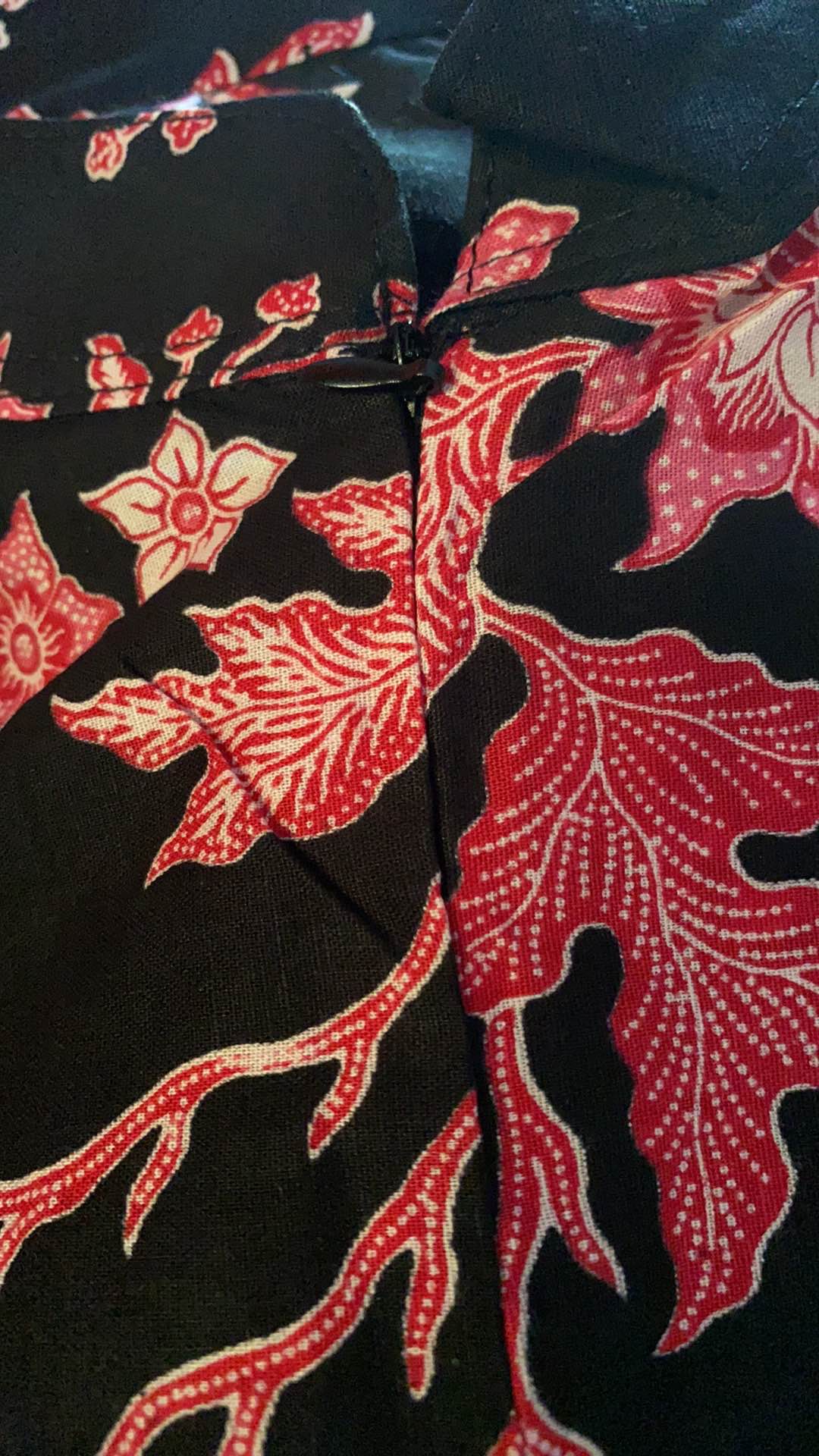 Batik Couple Keluarga Maura Couple Sania Ruffle Ori Ndoro Jowi Dnt Cibulan Merah