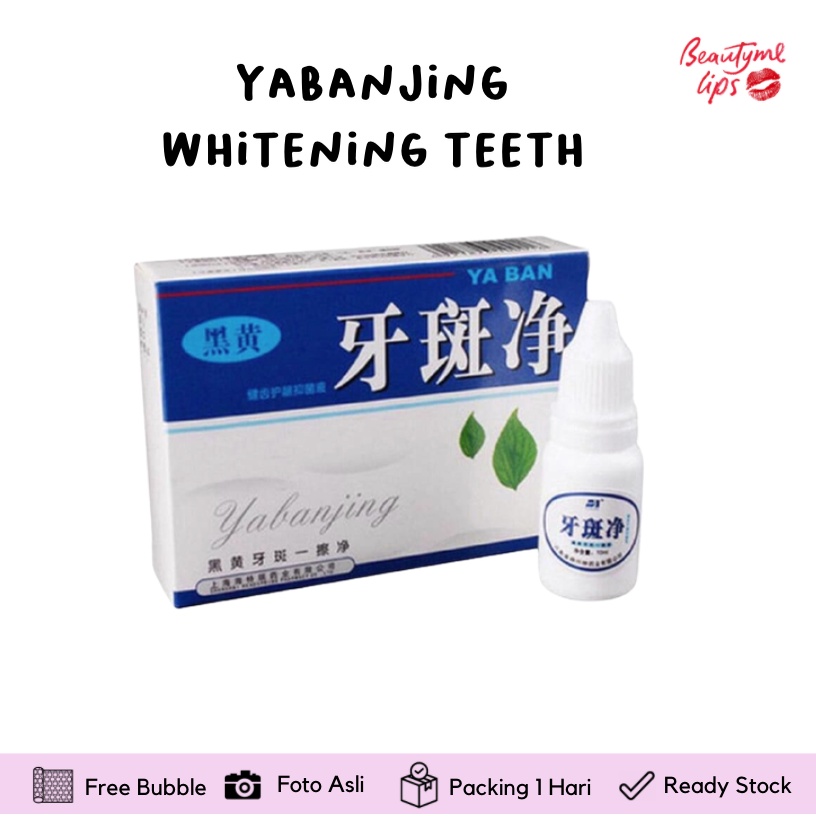 Yabanjing Whitening teeth / Pemutih Gigi yaban tooth badan10ml yaban / ya ban jing pemutih gigi