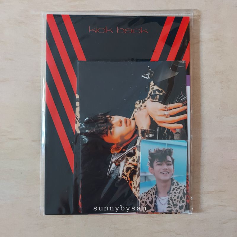 ar photocard + photoframe set md kick back wayv pc lucas