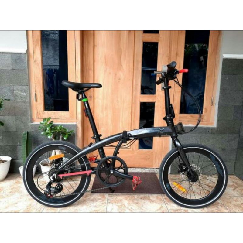 sepeda lipat element ecosmo marvel venom bekas