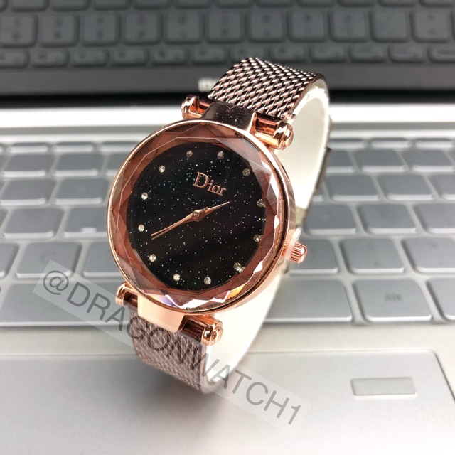 ［Ready Stock］Jam tangan wanita karet pasir gaya klasik  S1114