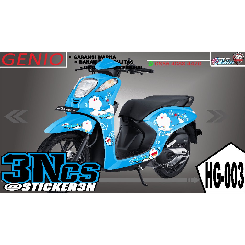 Decal Sticker Honda Genio Full Body Shopee Indonesia