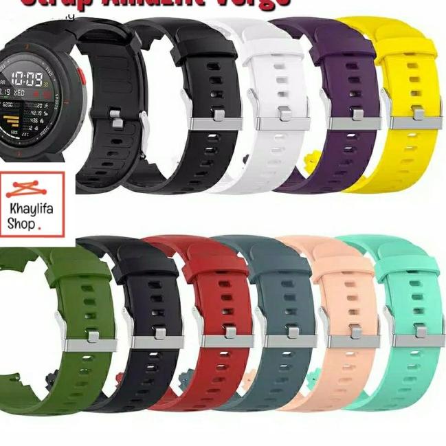 Top Produk.. Strap Silicon Xiaomi Amazfit Verge Soft Silikon ruber Amazfit Verge