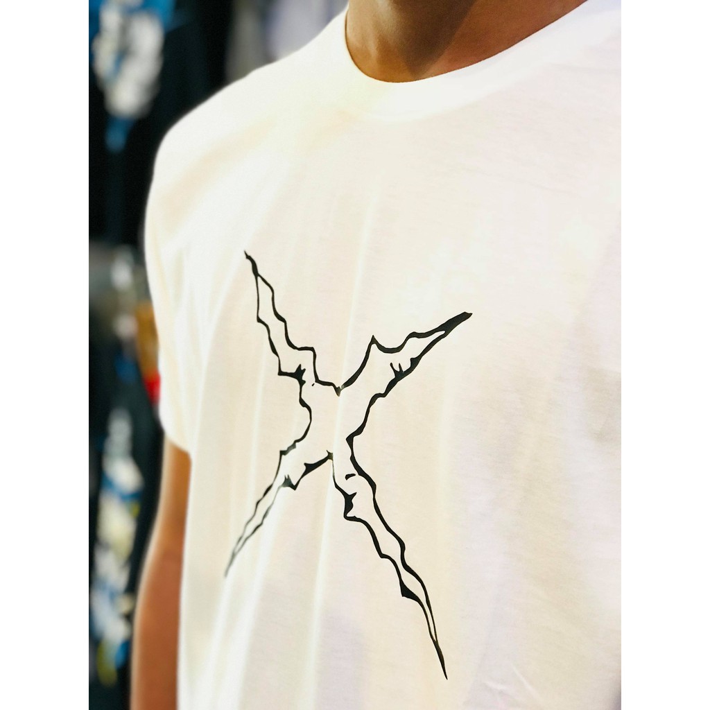 Kaos Onepiece Luffy Scars White