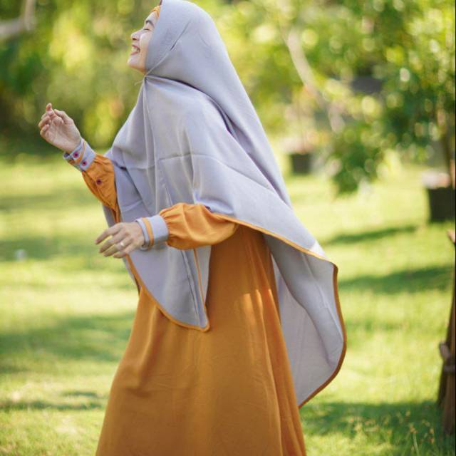 Gamis aulia fashion ZAYNA diskon 10%