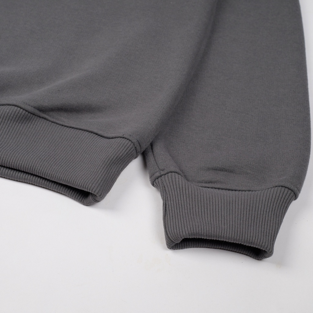 Crewneck Boxy Oversized Dark Grey