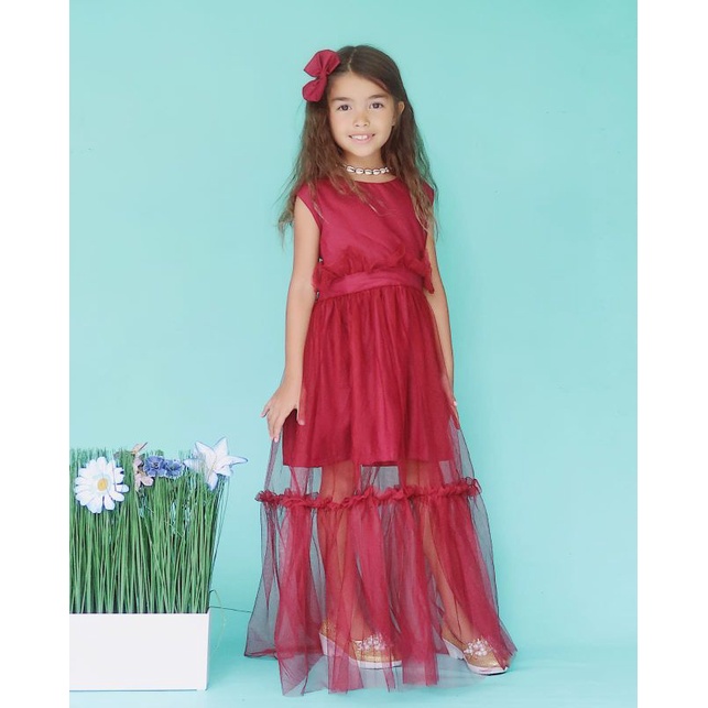 MEERA GOWN/DRESS PESTA ANAK/DRESS ANAK PEREMPUAN/DRESS PESTA MURAH