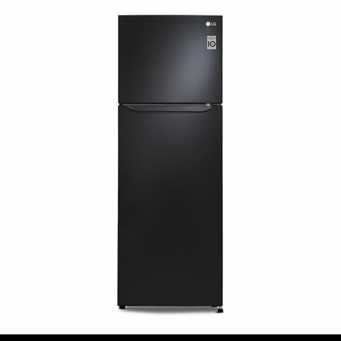 lG GN-B372 SQBK KULKAS 2 PINTU INVERTER KOMPRESOR-312 LITER HITAM