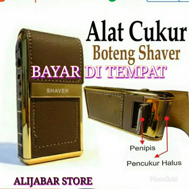 Alat Cukur Jenggot dan Kumis Cod Boteng Shaver