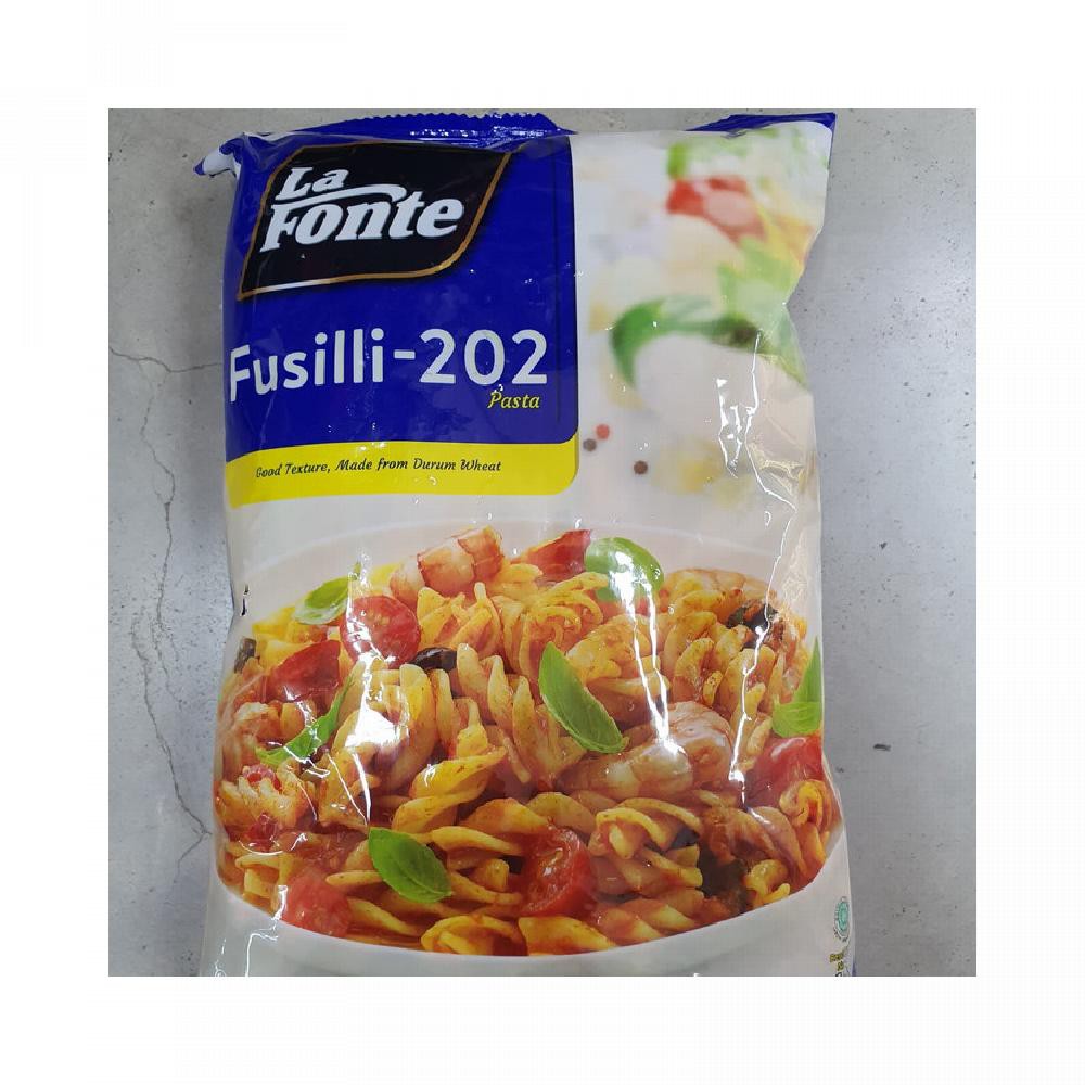 

Fusilli pasta 202