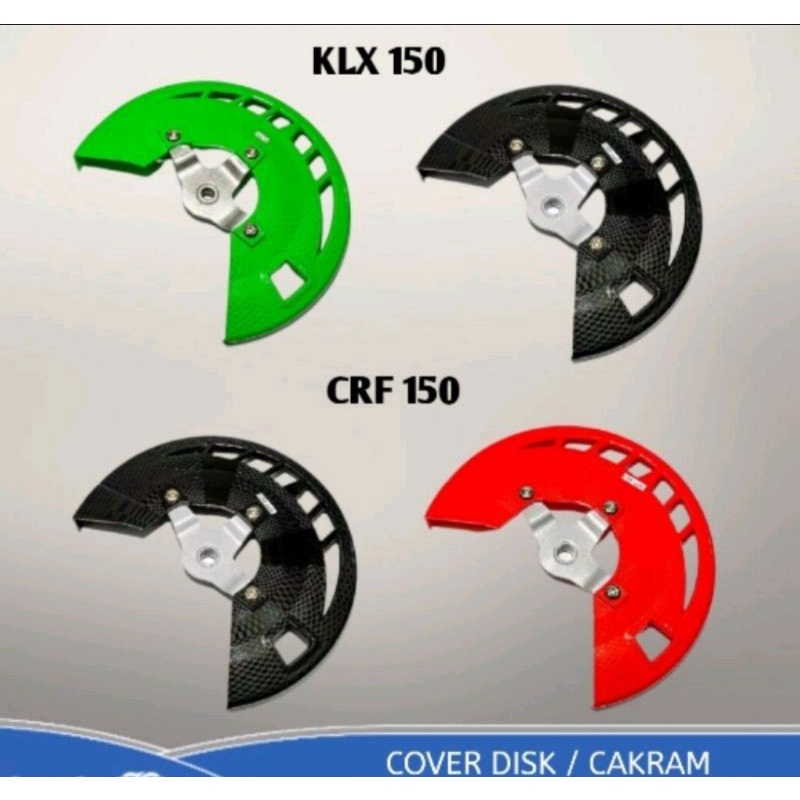 COVER DISK DEPAN CRF/COVER DISK DEPAN KLX/TUTUP CAKRAM DEPAN CRF/TUTUP CAKRAM DEPAN KLX DTRACKER