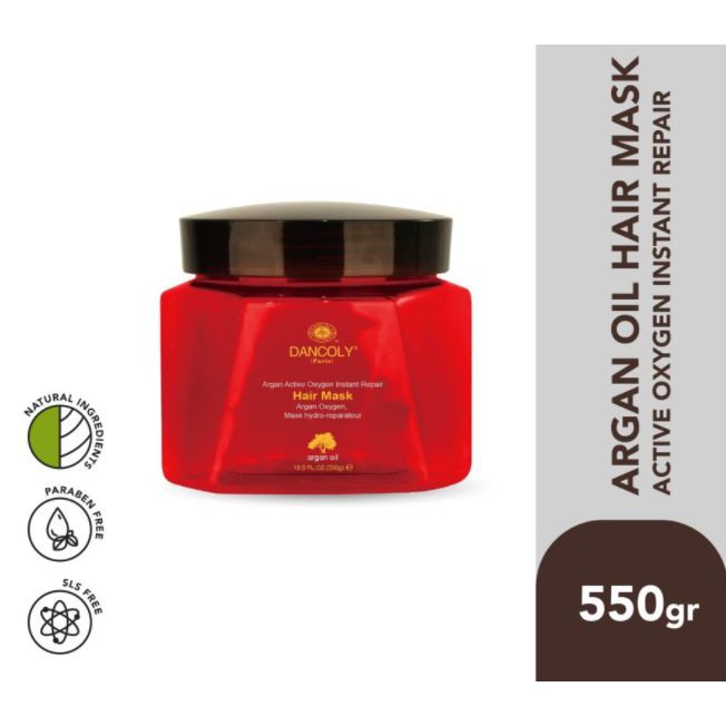 ☘️Yuri Kosmetik☘️ Dancoly Argan Repair Hair Mask 550gr