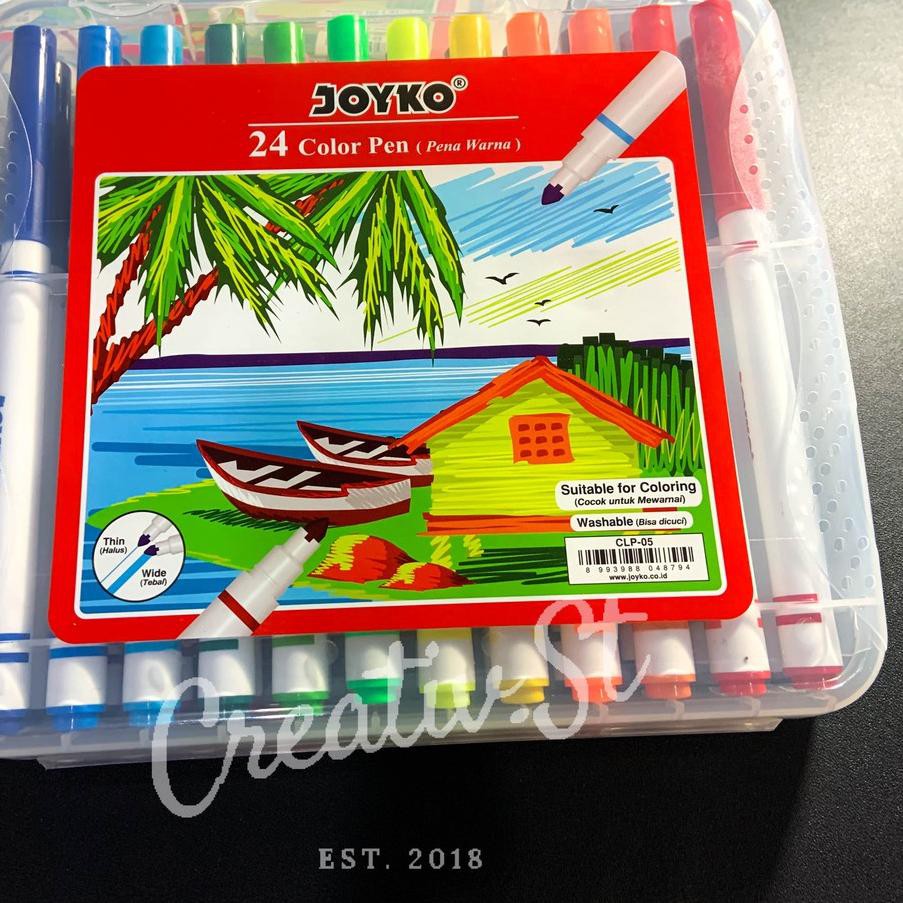 

ゼ Joyko Color pen Pulpen 24 Warna CLP-05 ░
