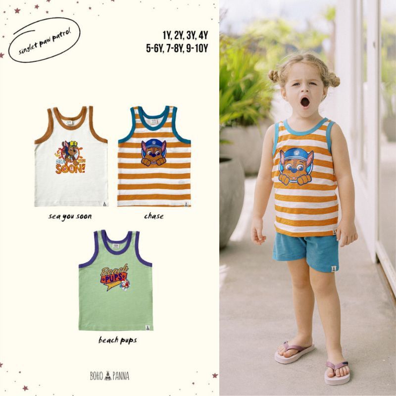 Bohopanna - Singlet Paw Patrol