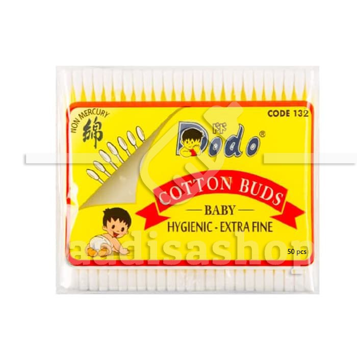 Dodo Cotton Bud Buds Swab Korek Kuping Pembersih Telinga Bayi Isi 50 DCB 132