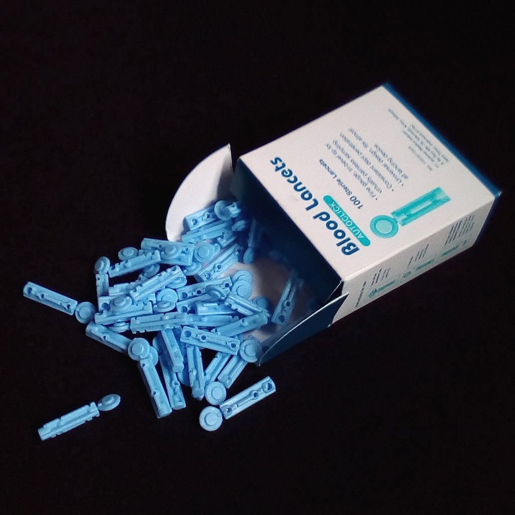 Jarum Blood Pen Lancet Bekam Cek Darah 28G