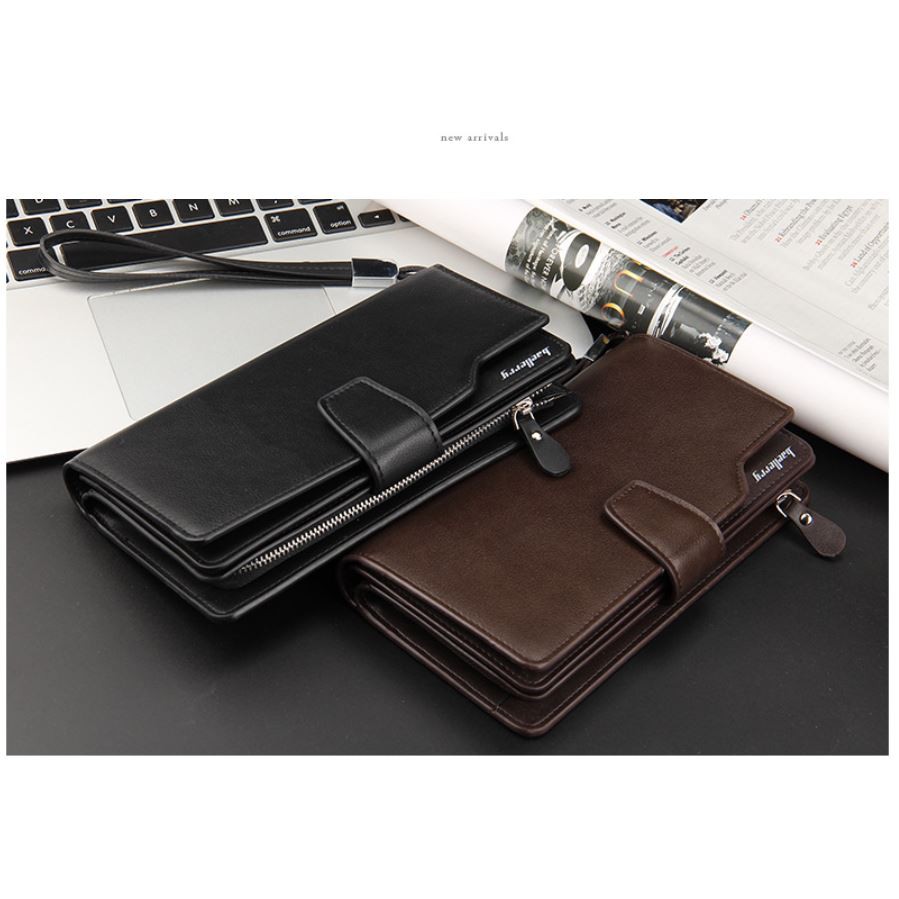 (COD) VYCTORIA VOS1712 Dompet Panjang Pria Baellerry Terbaru Man Wallet Import JTF1712 1712