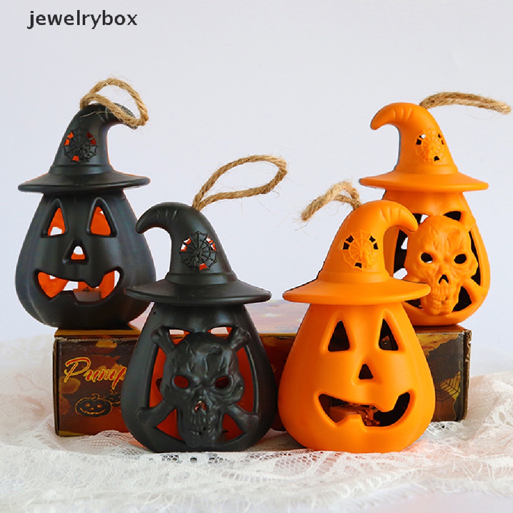 (jewelrybox) Lampu Led Bentuk Labu Halloween Untuk Dekorasi Pesta