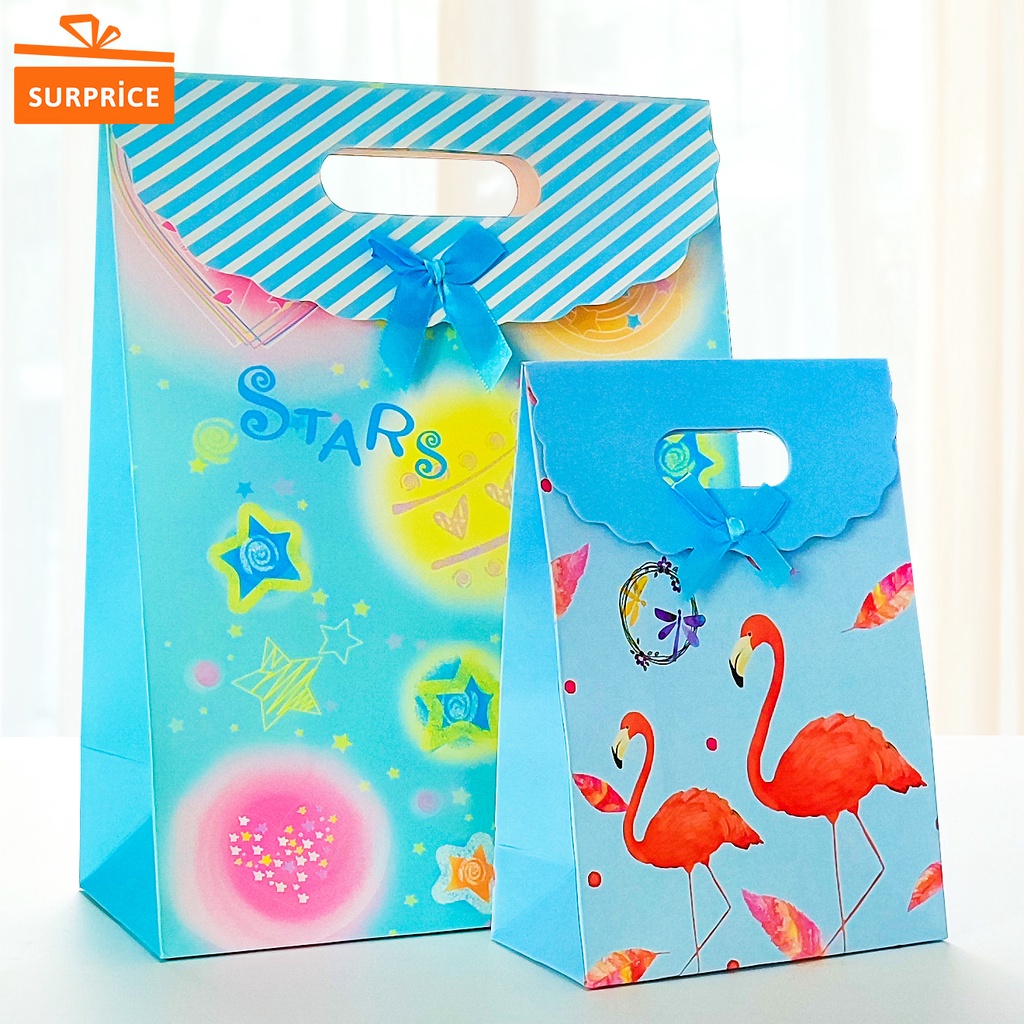 

Surprice Paper Bag Mini / Goodie Bag / Tas Kertas / Tempat Kado 14x19x6cm