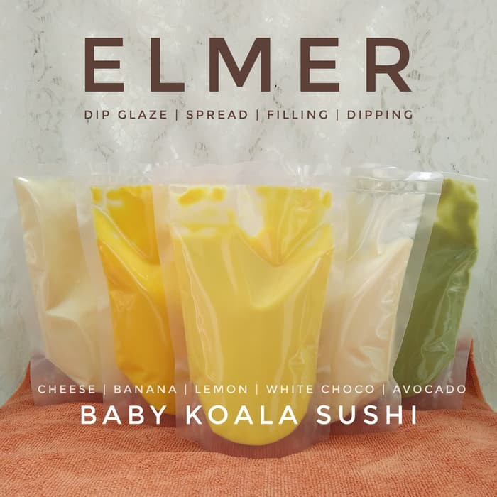 

Elmer Banana 1 KG - Selai Spread Dipping Glaze Pisang Topping Donut