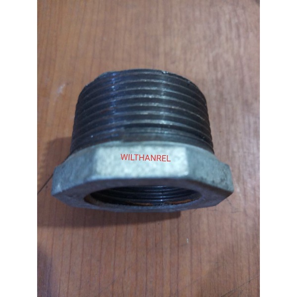 bushing atau vlok ring 2×1 galvanis
