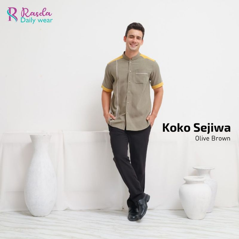 Koko Sejiwa Olive Brown / Koko Muslim / Koko Kekinian