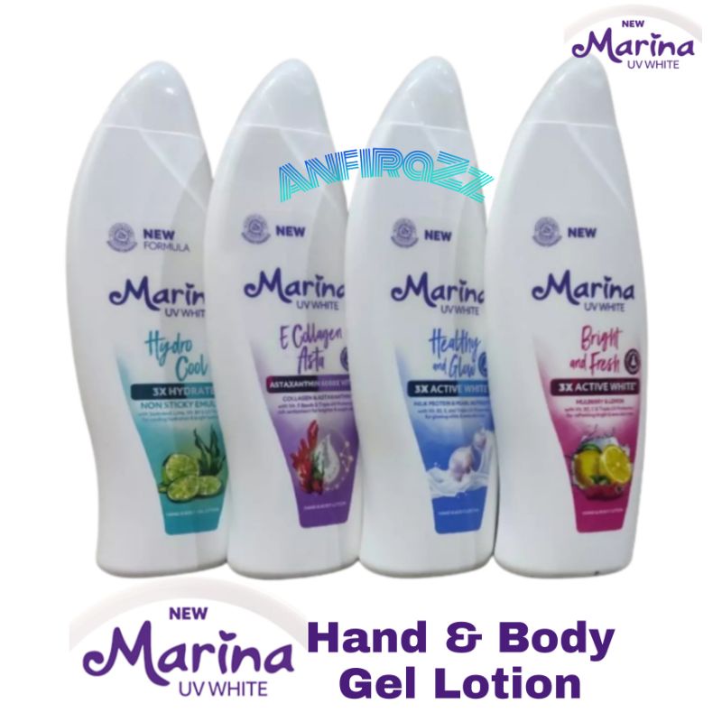 Marina Hand & Body Gel Lotion 460ml