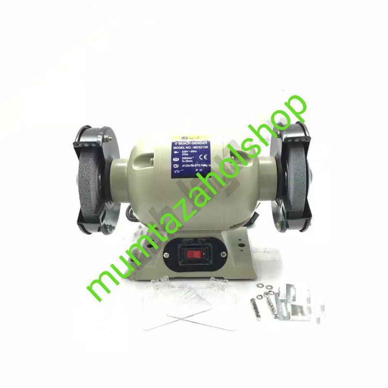 SPOT Mesin Gerinda Duduk 6 inch - Bench Grinder Duduk Gerinda