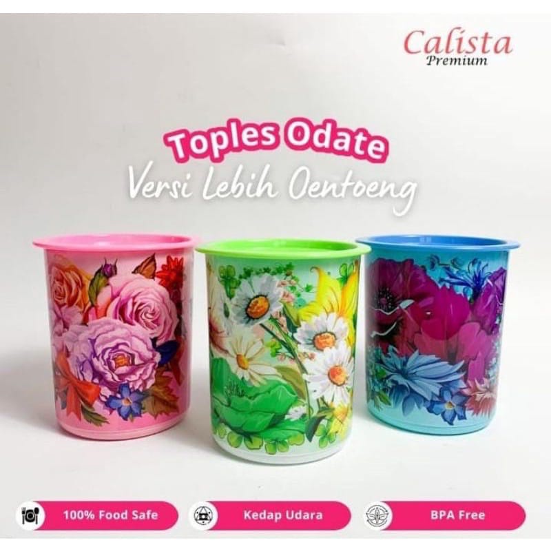 TOPLES ODATE PREMIUM 0.6 I TOPLES I WADAH SET MAKANAN