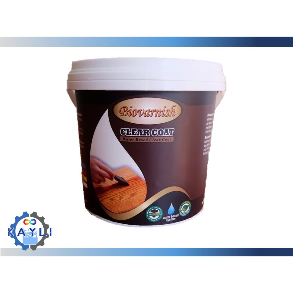 Finishing Kayu Waterbased | Biovarnish Clear Coat