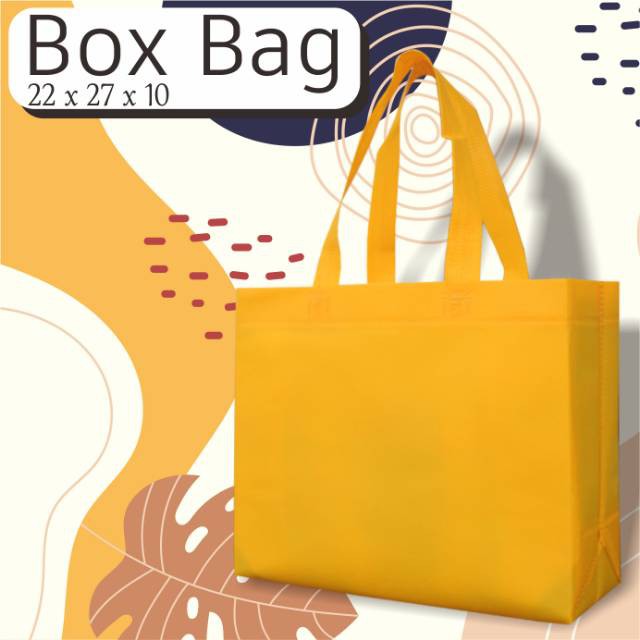 

[COD] Tas spunbond seminar goodie bag seminar workshop ukuran 22x27x10