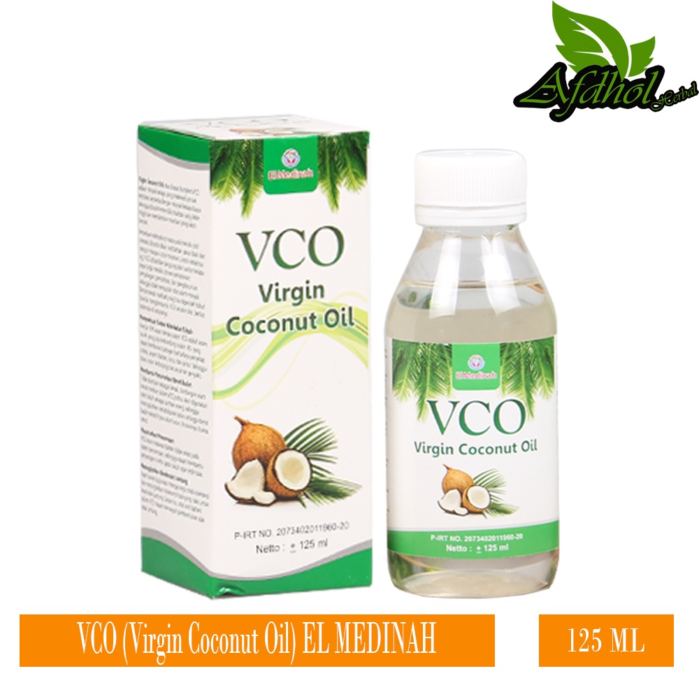 VCO EL MEDINAH 125ml Vco Terbaik | Virgin Coconut Oil 125 ml