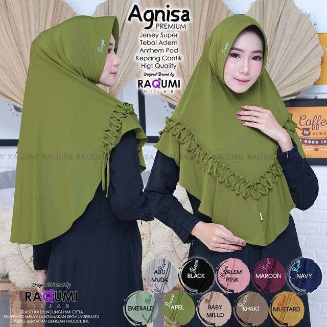 HIJAB INSTANT AGNISA ORI DG