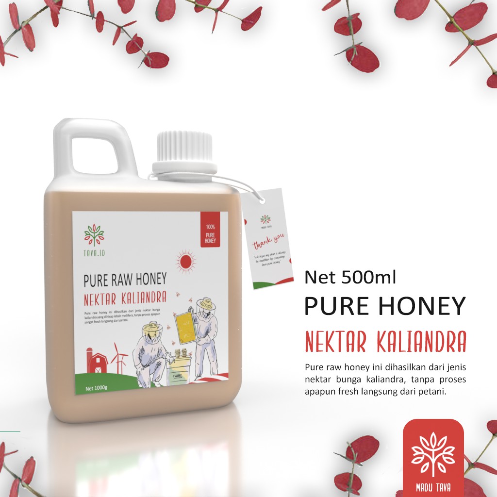 

Madu Murni Tava Nektar Kaliandra 500 ml [TVKA01]