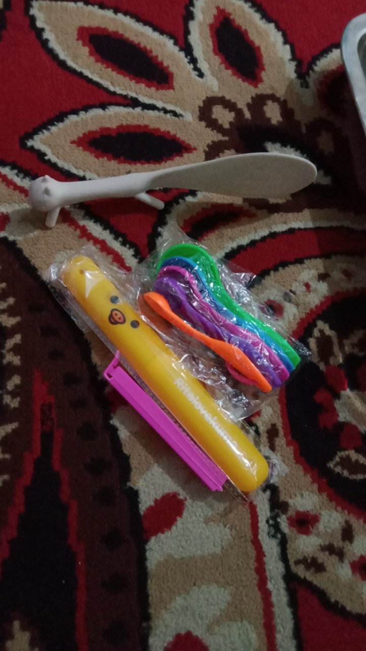 Sendok Takar Ukur Timbangan Kue Bumbu Bubuk Susu 1 Set 5 Pcs