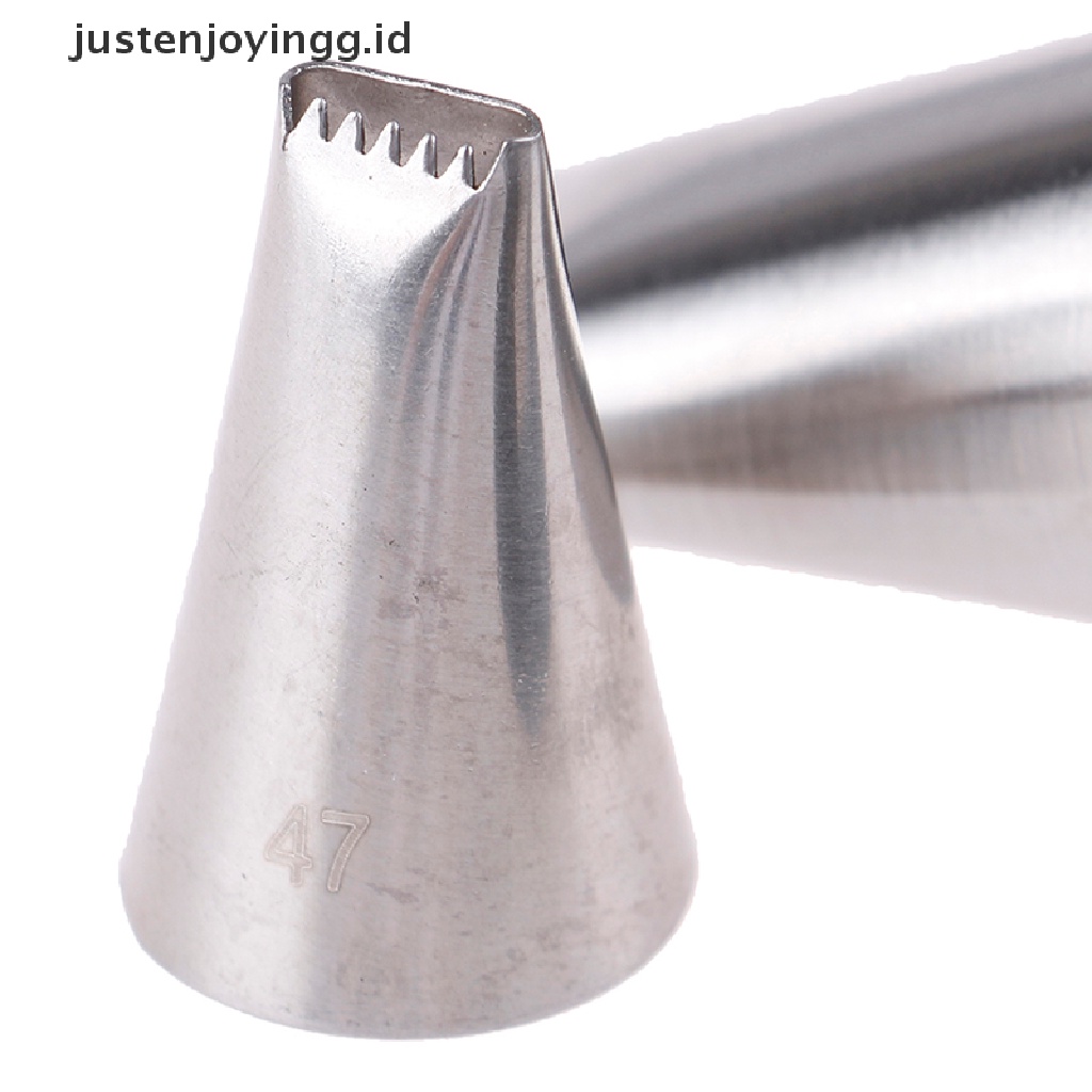 3 Pcs Nozzle Pipa Icing Bahan Stainless Steel