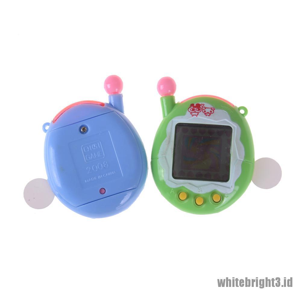 (white3) Mainan Edukasi Tamagotchi Hewan Peliharaan Virtual