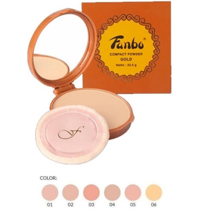 Fanbo Compact Powder | Bedak Padat Fanbo