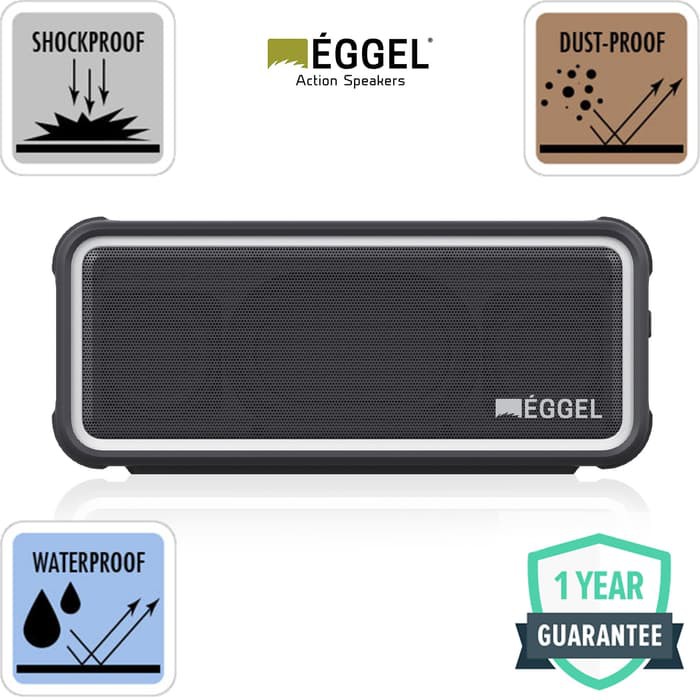 Eggel Elite 2 Update Version Waterproof Portable Bluetooth Speaker