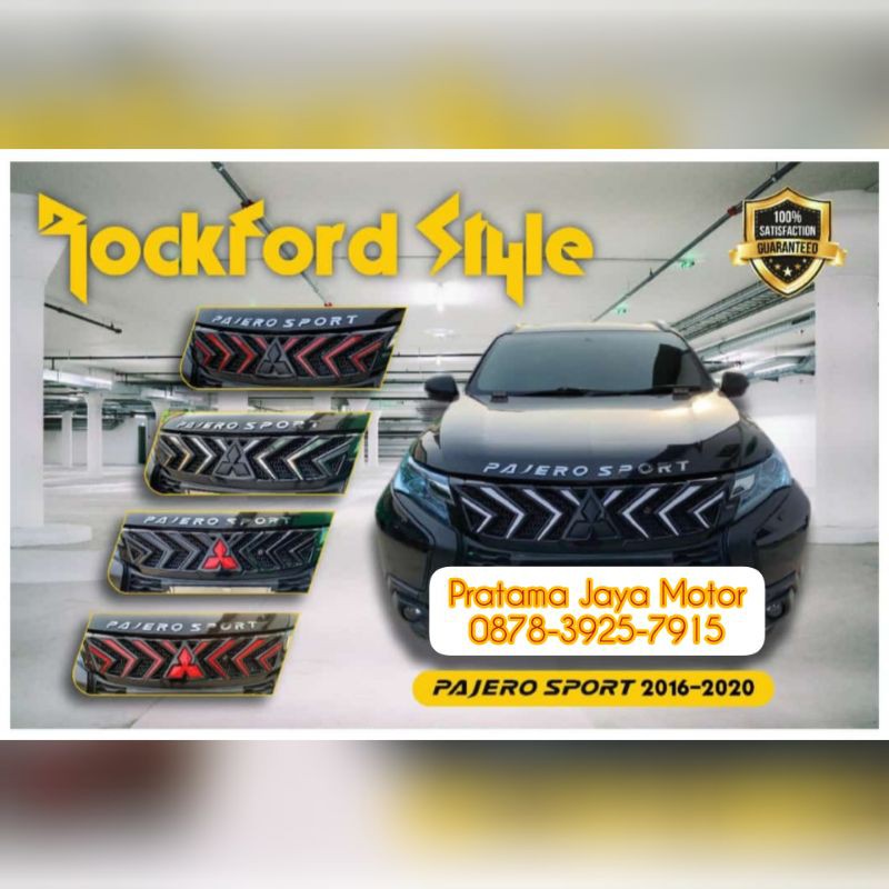 Grill All New Pajero Sport Model Rockford Style