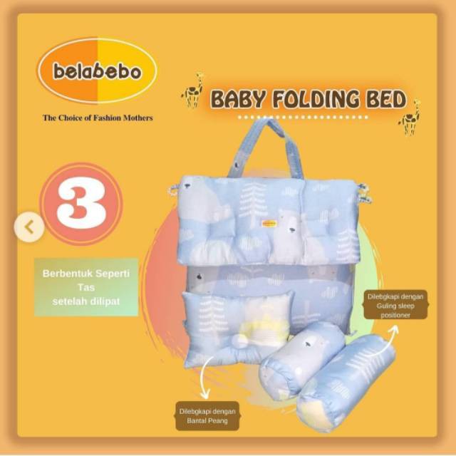 Belabebo Baby Folding Bag (Kasur Kolam)