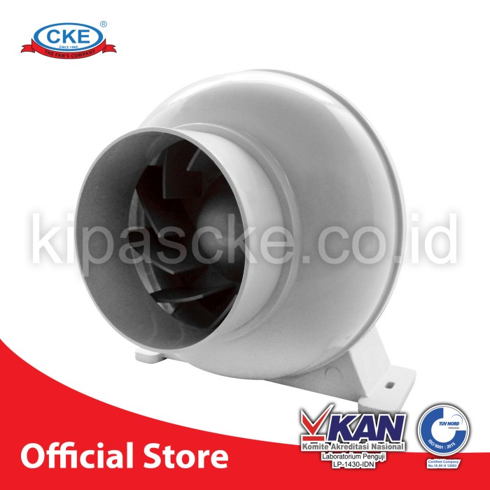 Promo Duct Inline CKE CDI-100B-NB 4 Inch Inline Fan Duct Fan Blower Hisap