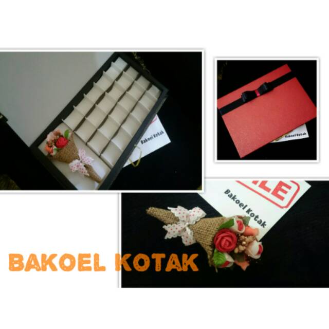 BOX COKLAT plus Mini Bouquet