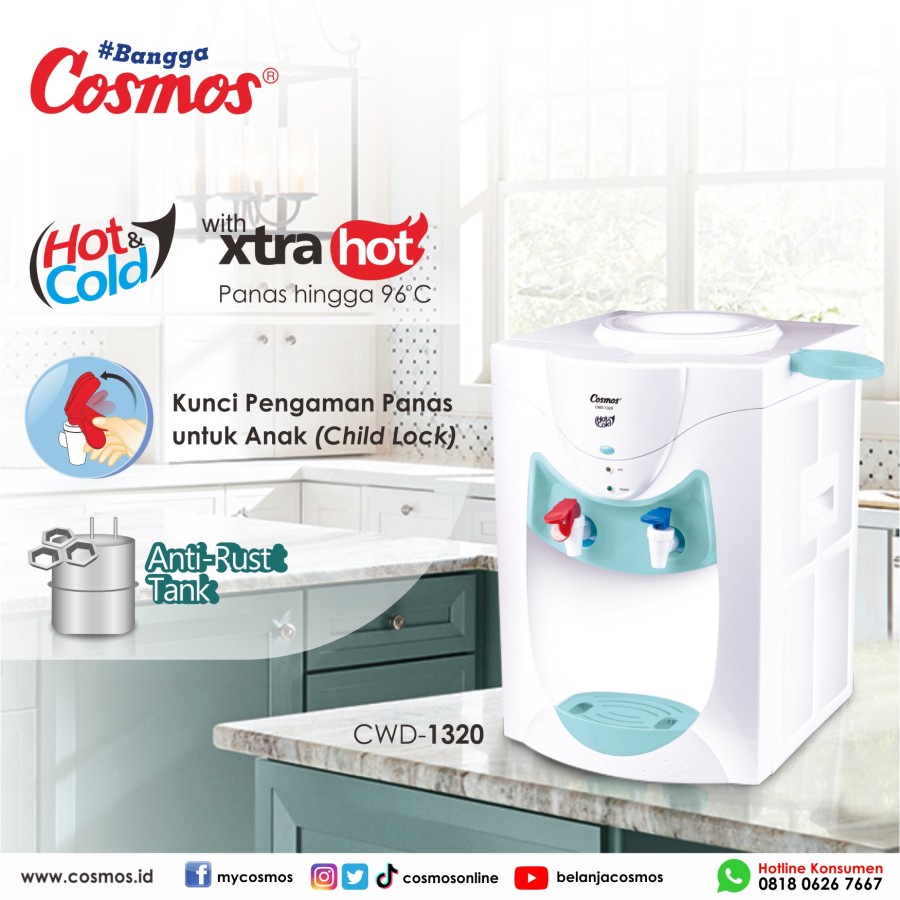 Dispenser Cosmos CWD 1320  Extra Hot &amp; Cold