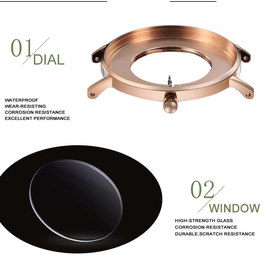 « CCN H MARTIN Jam Tangan Wanita Sangat tipis 100% Original Fashion Kecil Simple Jam Cewek Quartz ku