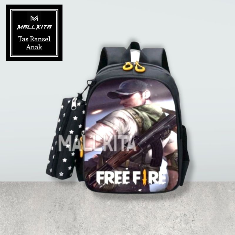 Tas Anak Laki Laki Perempuan Karakter FF Solo Gambar ff Sekolah Laki Laki Perempuan Gaming