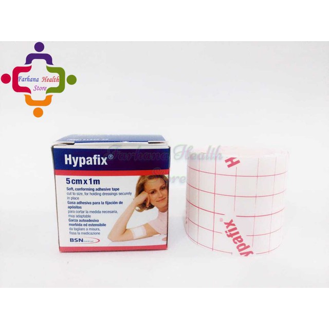 Original Hypafix 5 cm x 1 m / Plester Perekat Penutup Luka
