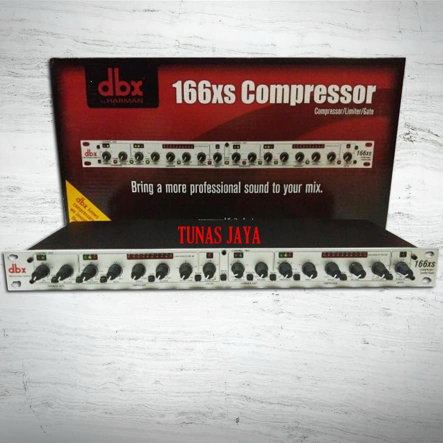 Compressor Limiter DBX 166 XS - Silver DBX166XS