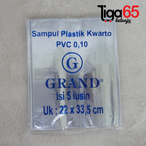 365 Sampul Plastik UK. KWARTO (60PCS/PAK)